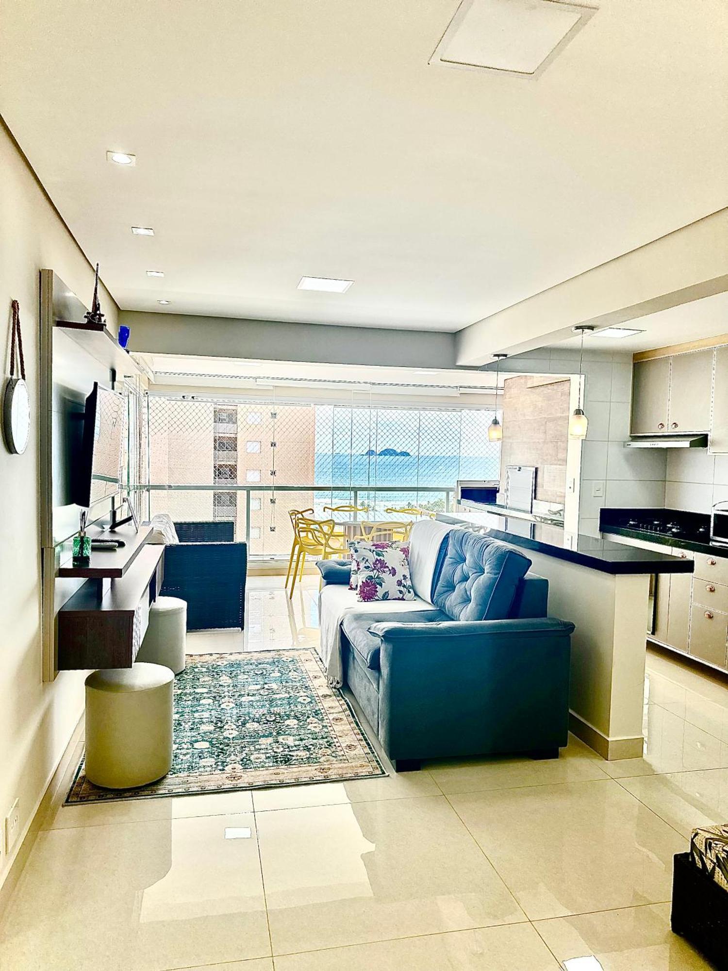 Enseada Apto Novo Vista Mar Guaruja Ngoại thất bức ảnh