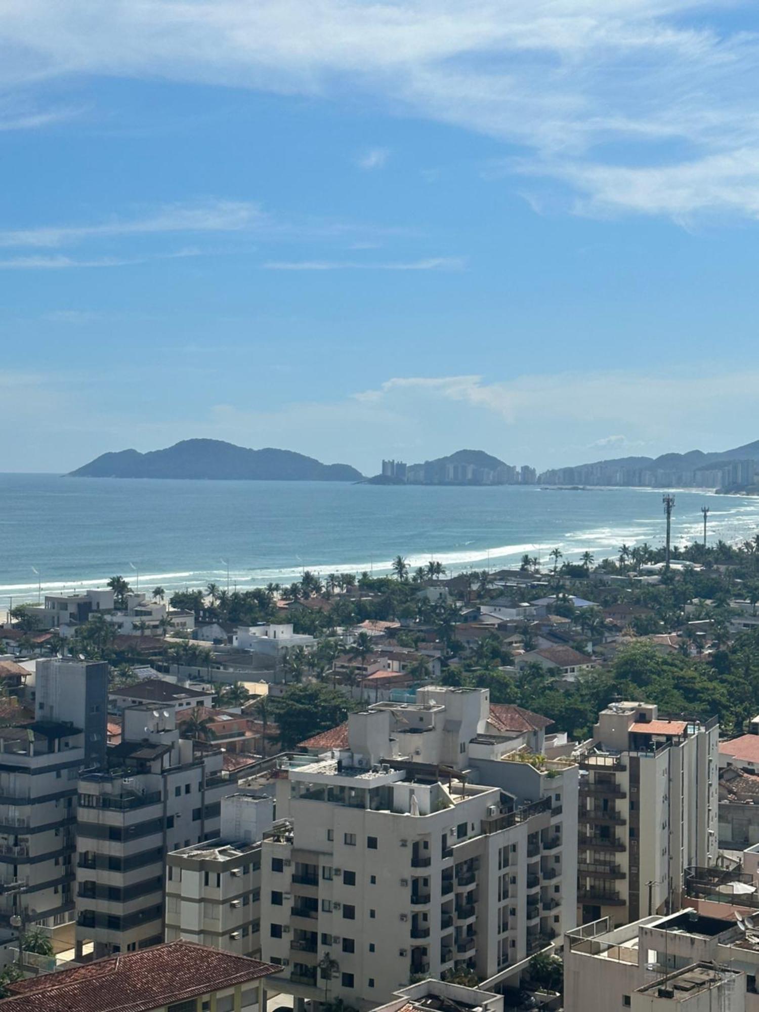 Enseada Apto Novo Vista Mar Guaruja Ngoại thất bức ảnh