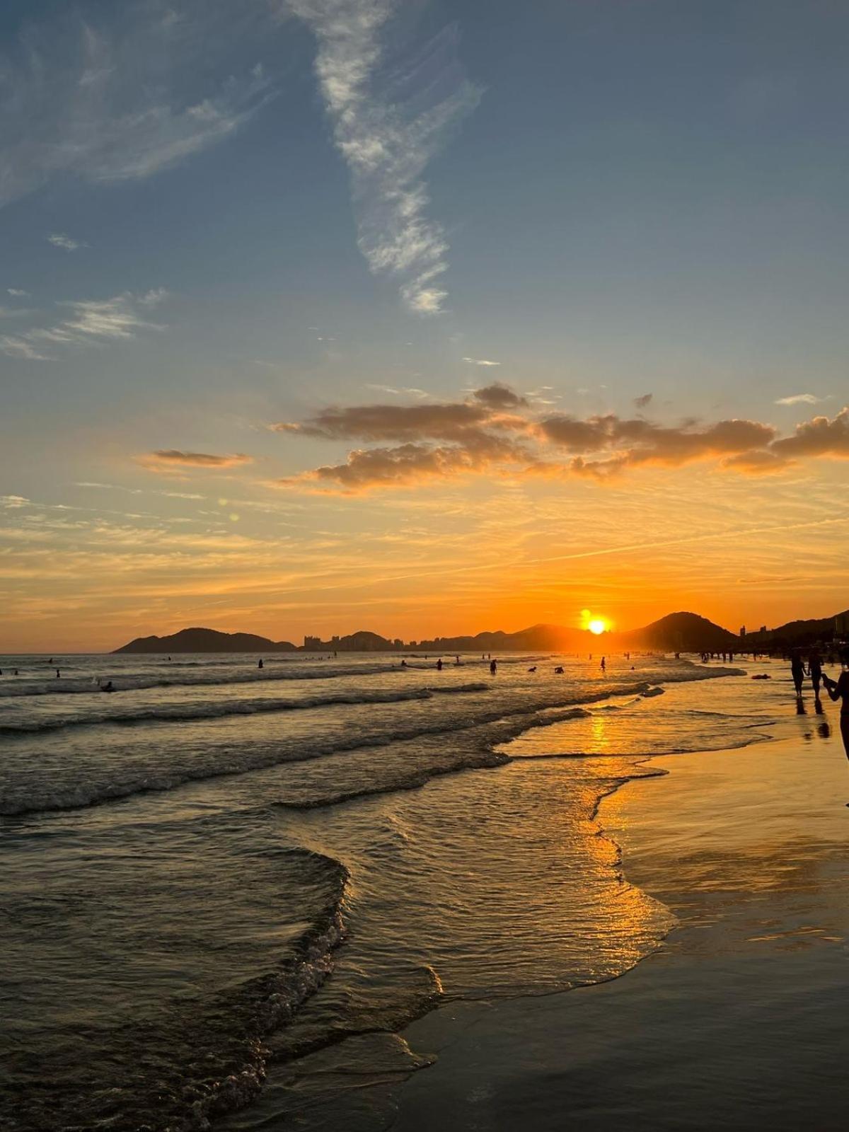 Enseada Apto Novo Vista Mar Guaruja Ngoại thất bức ảnh